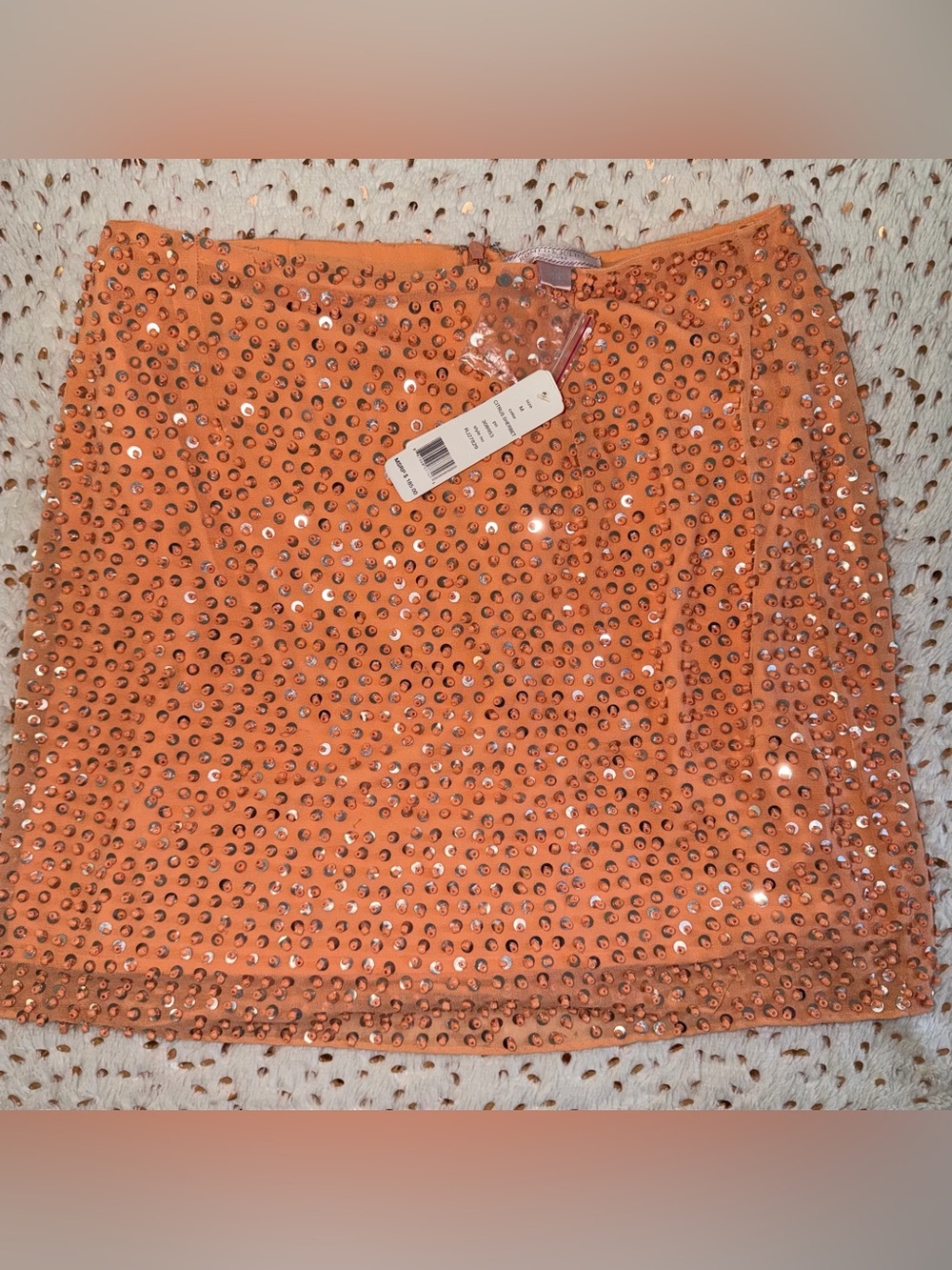 NWT - Romeo & Juliet Couture Women’s Citrus Sherbet Mini Skirt Size Medium